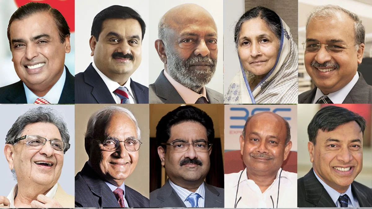 India's Top 10 Richest Individuals According to Forbes World's Billionaires List 2024