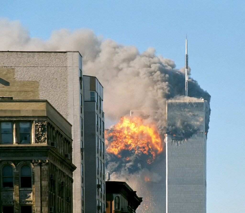 Photo:  September 11, 2001 (9/11) attacks in US