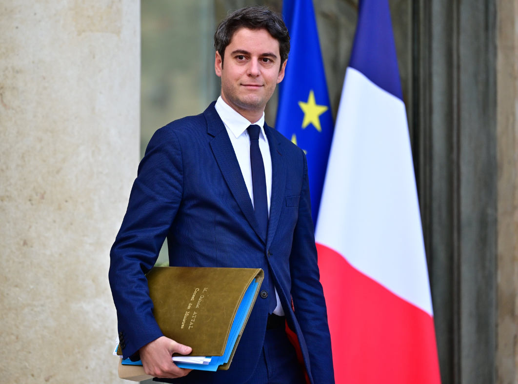 Gabriel Attal, 34, becomes France's youngest, first gay PM