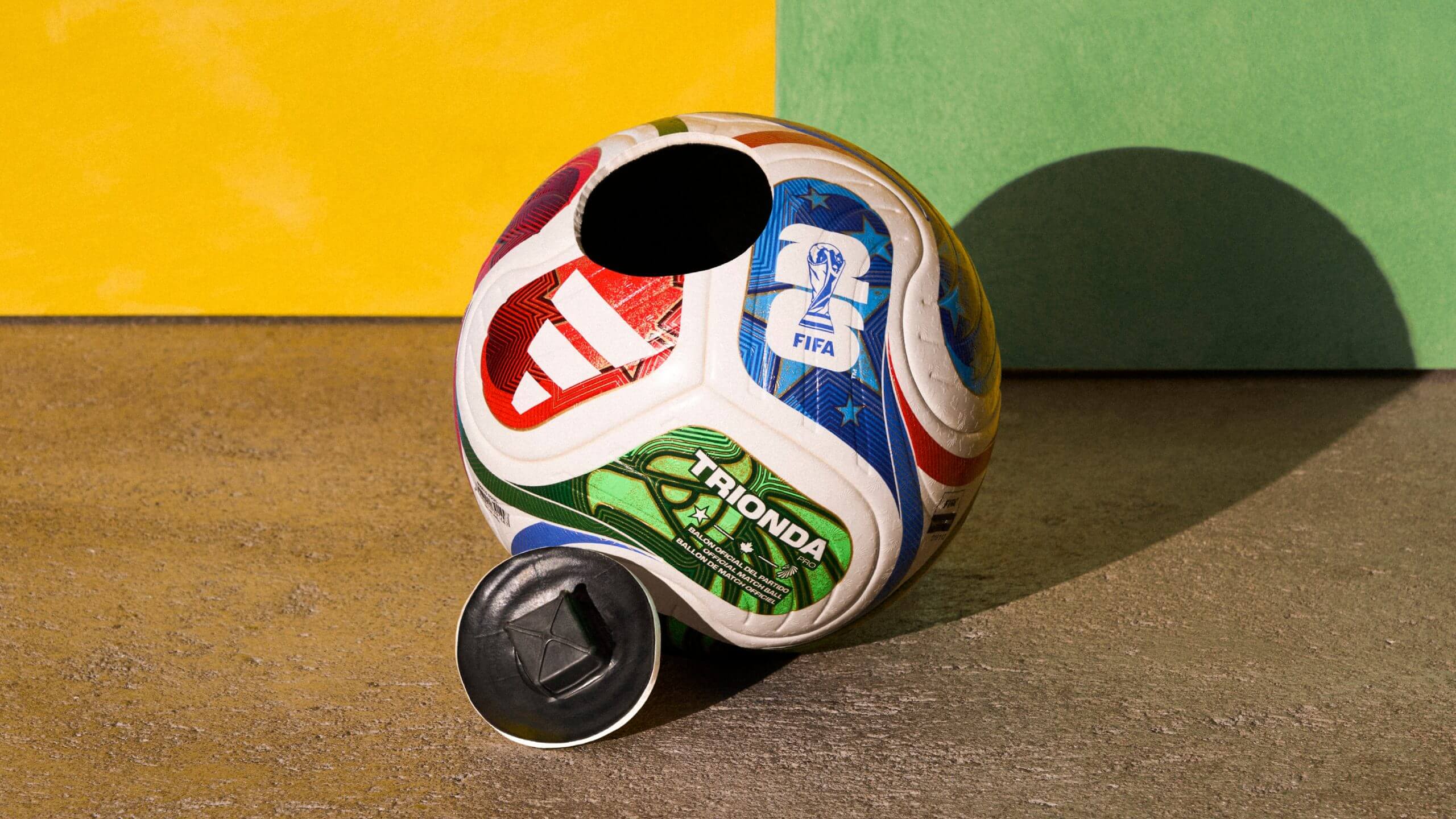 FIFA Reveals Trionda Official Match Ball For World Cup 2026 FIFA Reveals Trionda Official Match Ball For World Cup 2026