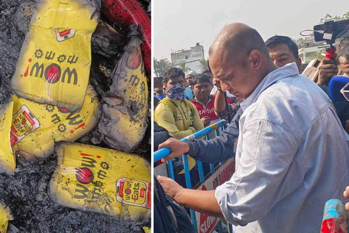 Kolkata Warehouse Fire