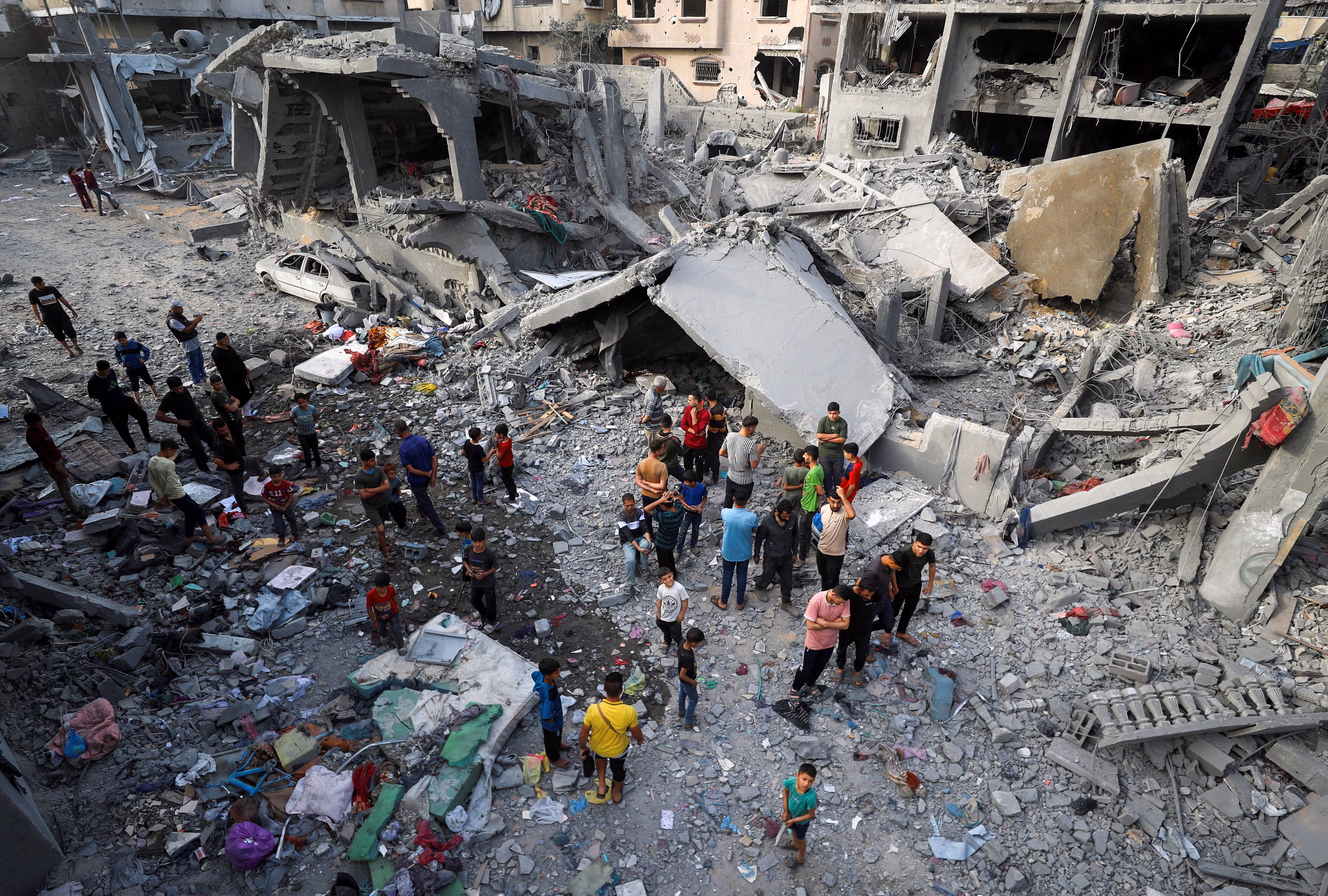 Israeli Airstrikes Across Gaza Kill Over 60, Say Palestinian Health Officials