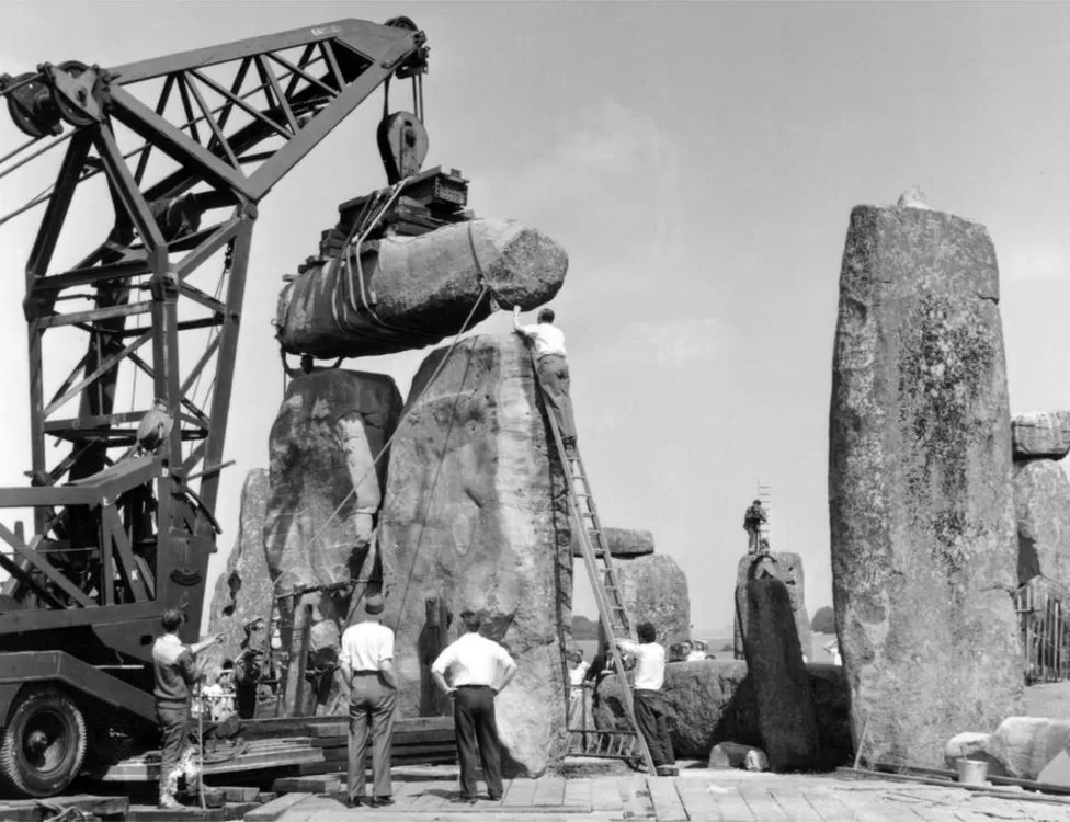 Photo:  Stonehenge site