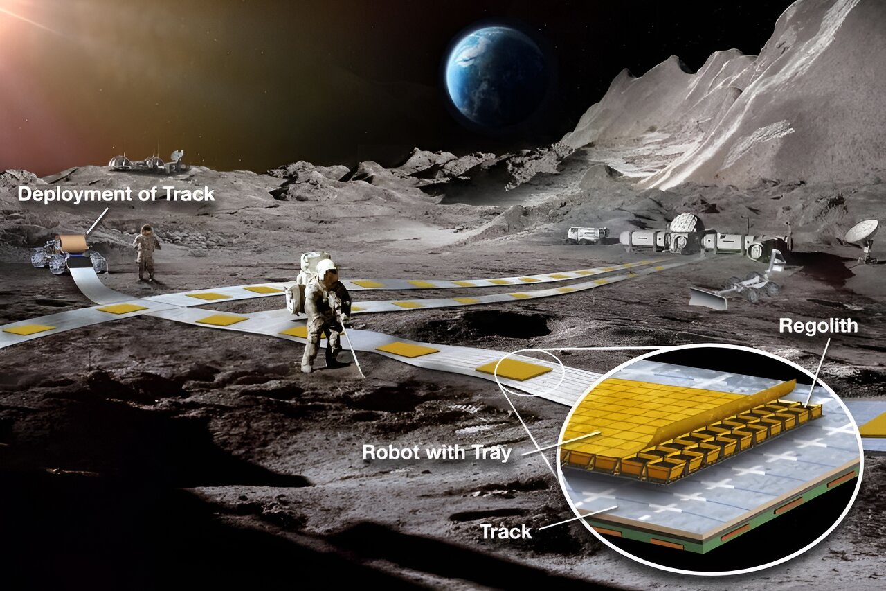 Nasa plans to build a railway station, run trains on the Moon