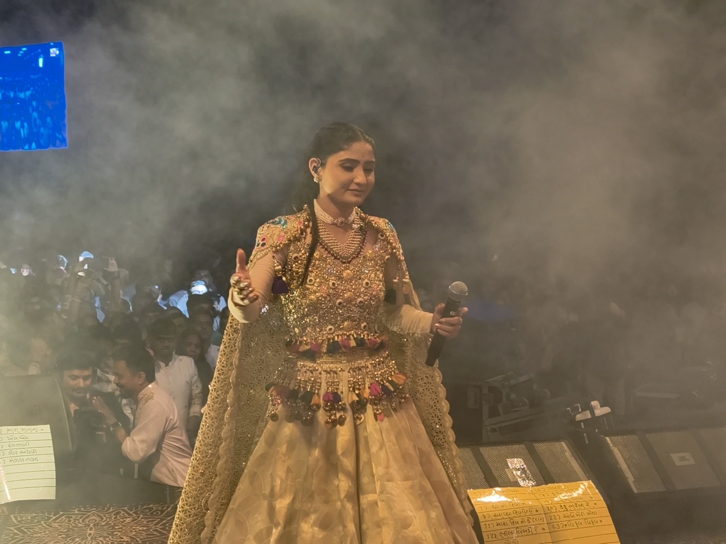 Humanoid Robot at Navsari Garba Festival