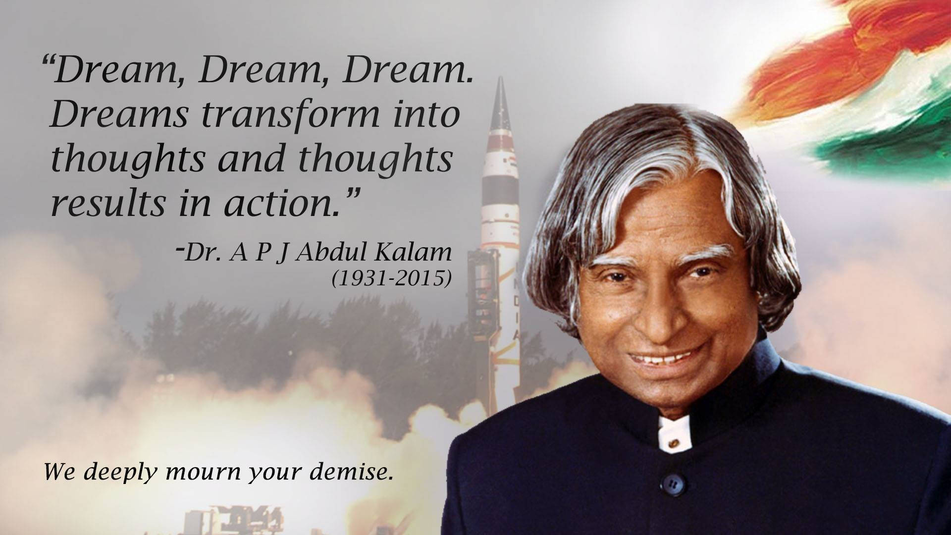 Dr. APJ Abdul Kalam famous quote