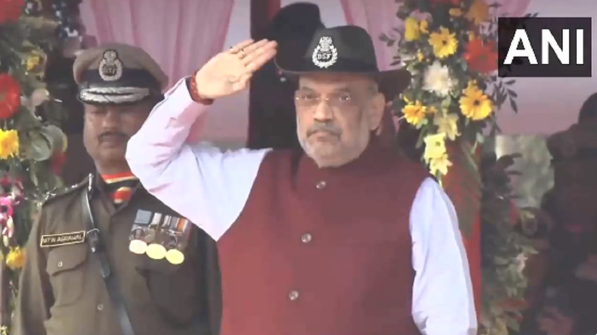 Pic: PM Extends Greetings Amit Shah Honors Fallen Heroes At BSF's 59th Raising Day