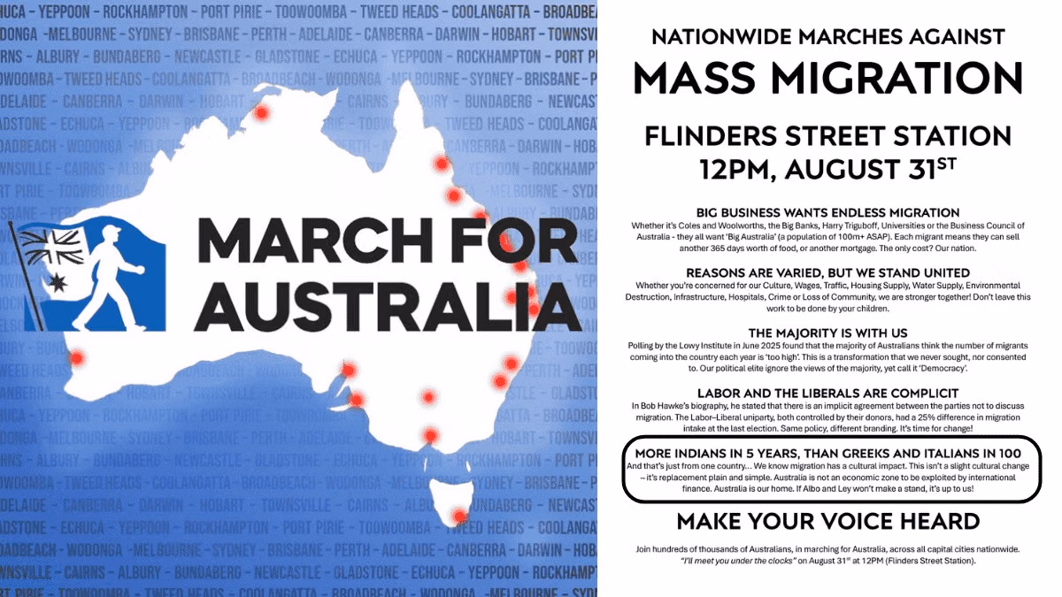 Australia’s Anti-Immigrant Protests Target Indians