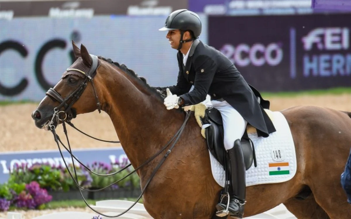 Paris Olympics 2024: Anush Agarwalla seizes India's first equestrian dressage quota