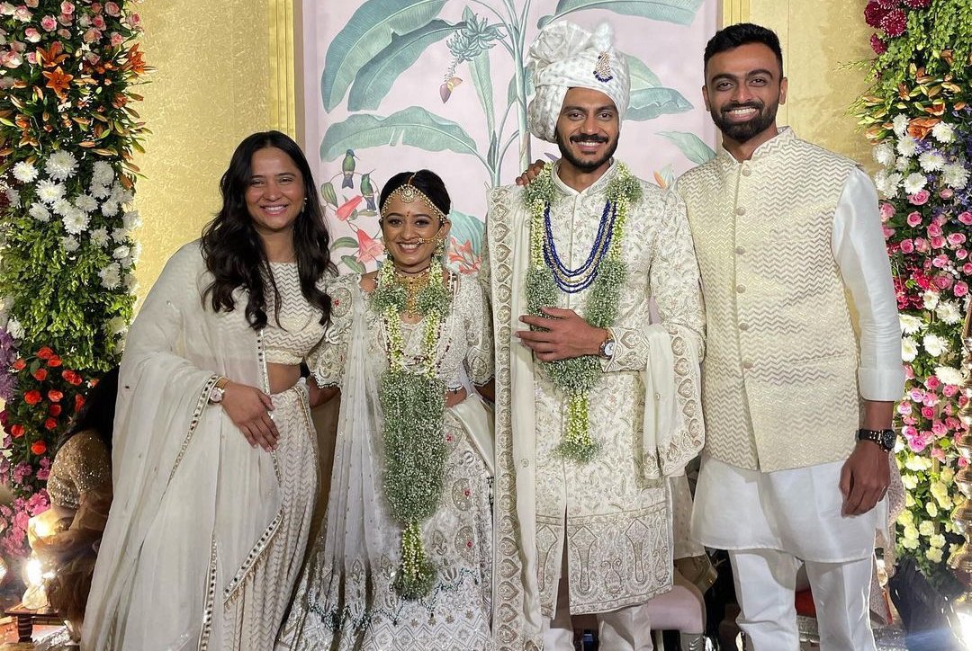 axar patel weds meha patel in a private ceremony