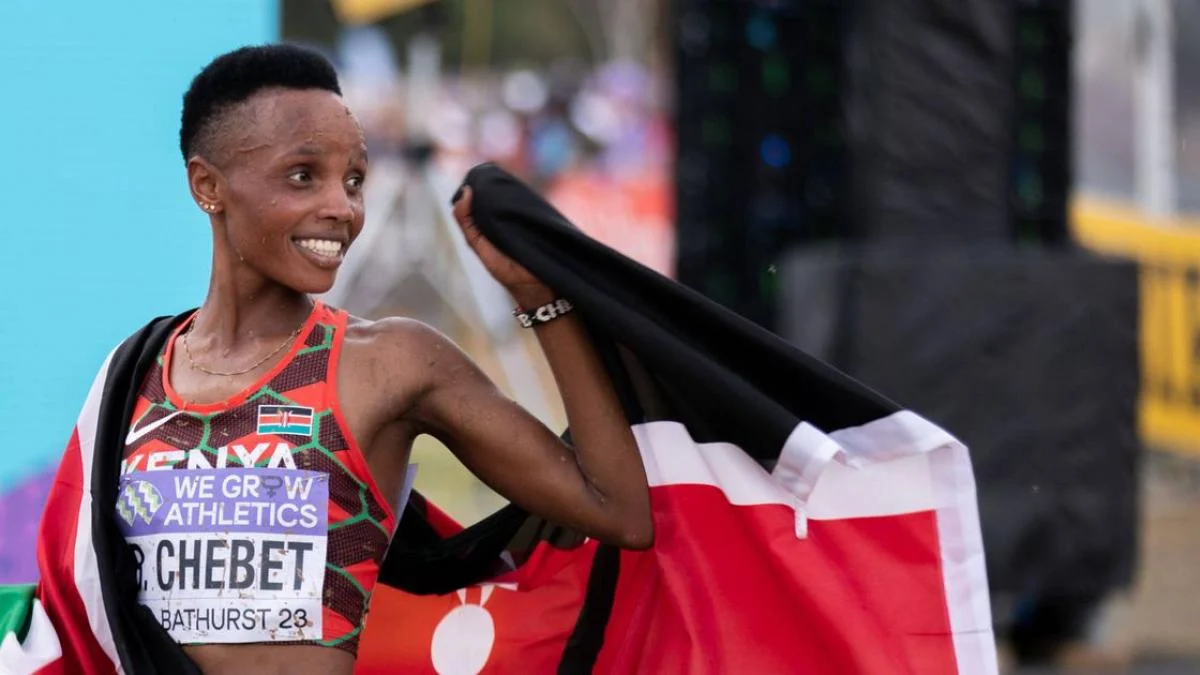 Kenya's Chebet shatters women's 5km world record