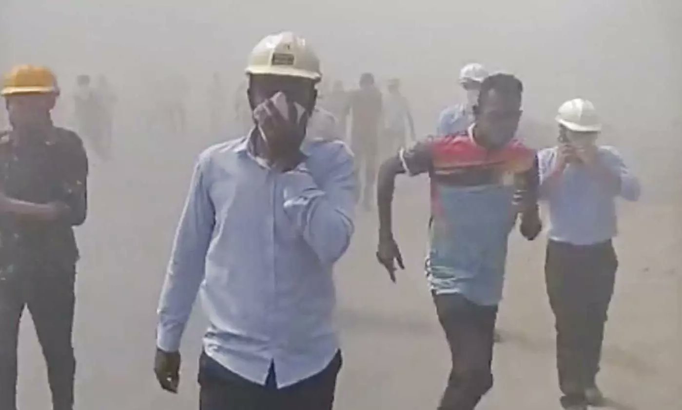 Palghar gas leak 2026, oleum gas