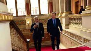 Newly Appointed Foreign Minister David Cameron met his Indian counterpart S. Jaishankar on Monday. 