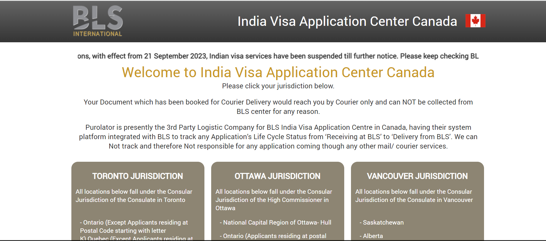 Photo: India vs Canada - Indefinite suspension of visa services