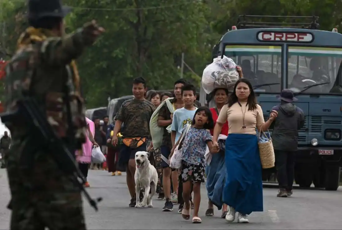 At Least Five Killed as Ethnic Violence Escalates in Manipur; Schools Ordered to Shut Amid Security Fears