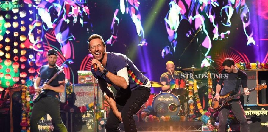 Coldplay concert 