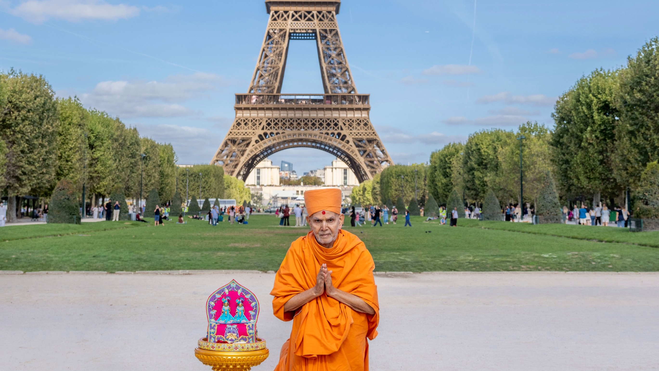 Hindu Group Eiffel Tower Visit