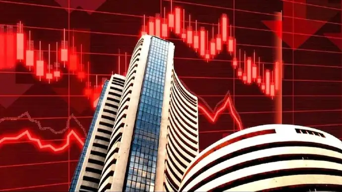 indian stock market down 