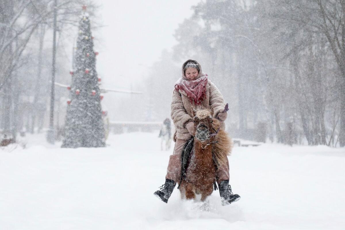 Siberia shivers as temperature plummets to -58°C