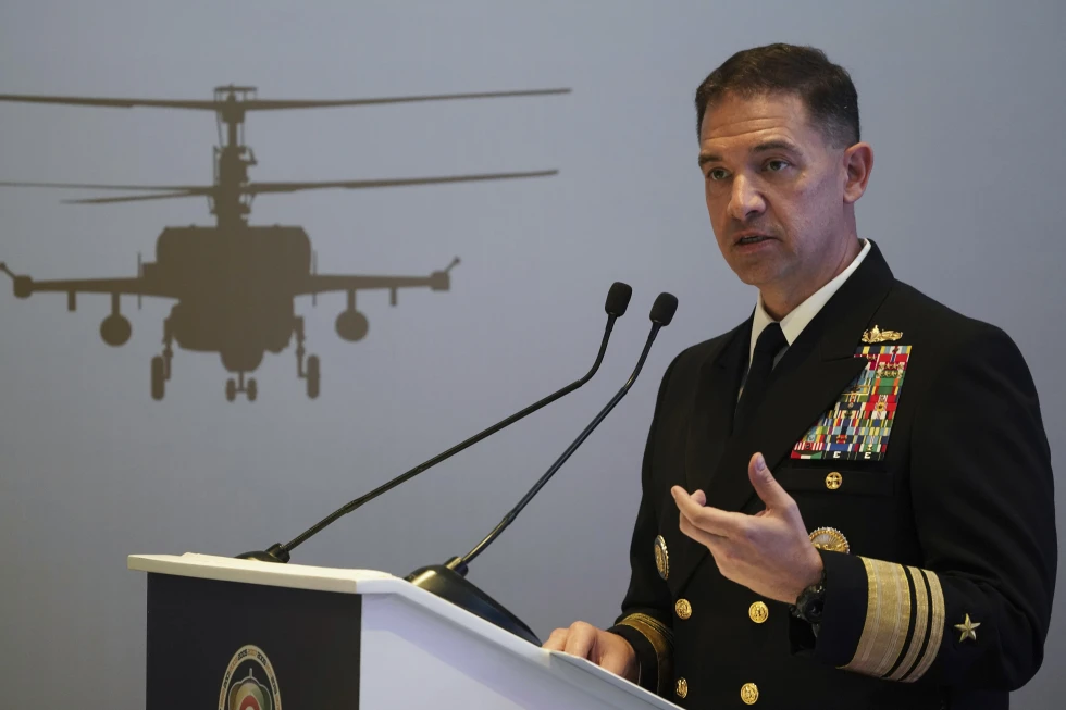 Photo: AP News/U.S. Navy Vice Adm. Brad Cooper