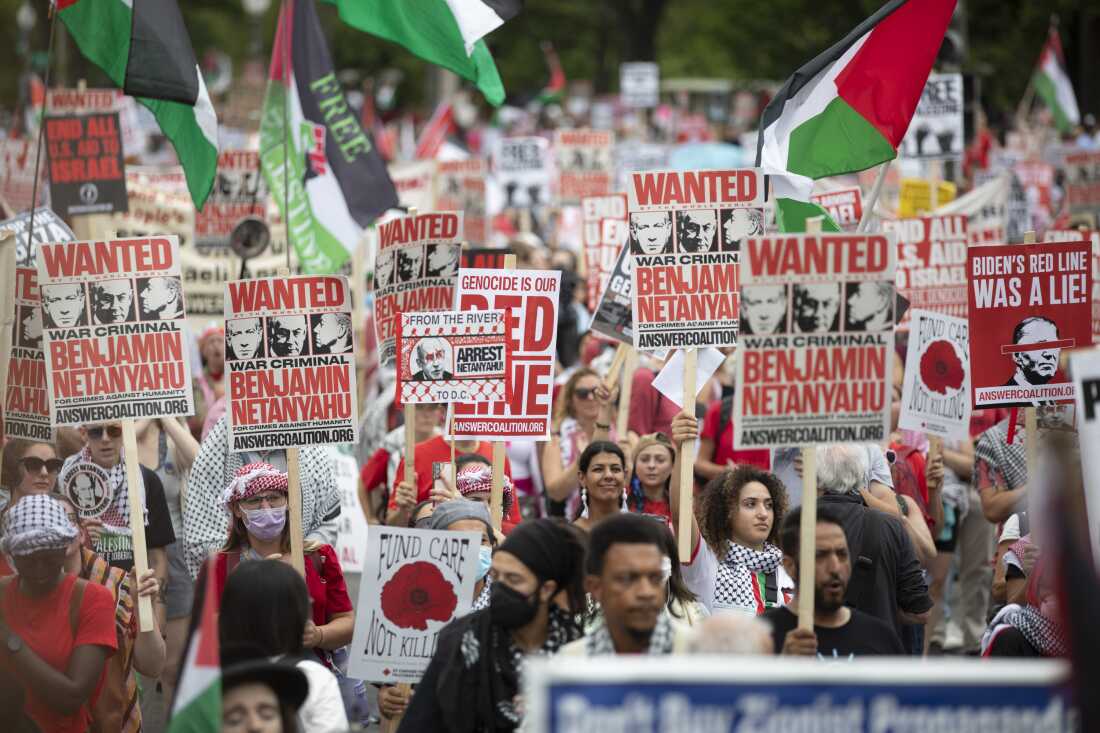 Netanyahu addresses US Congress amid protests