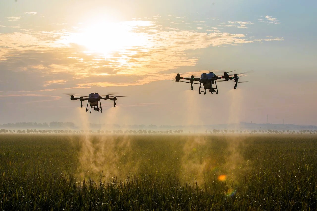 photo: Drones for irritating fields