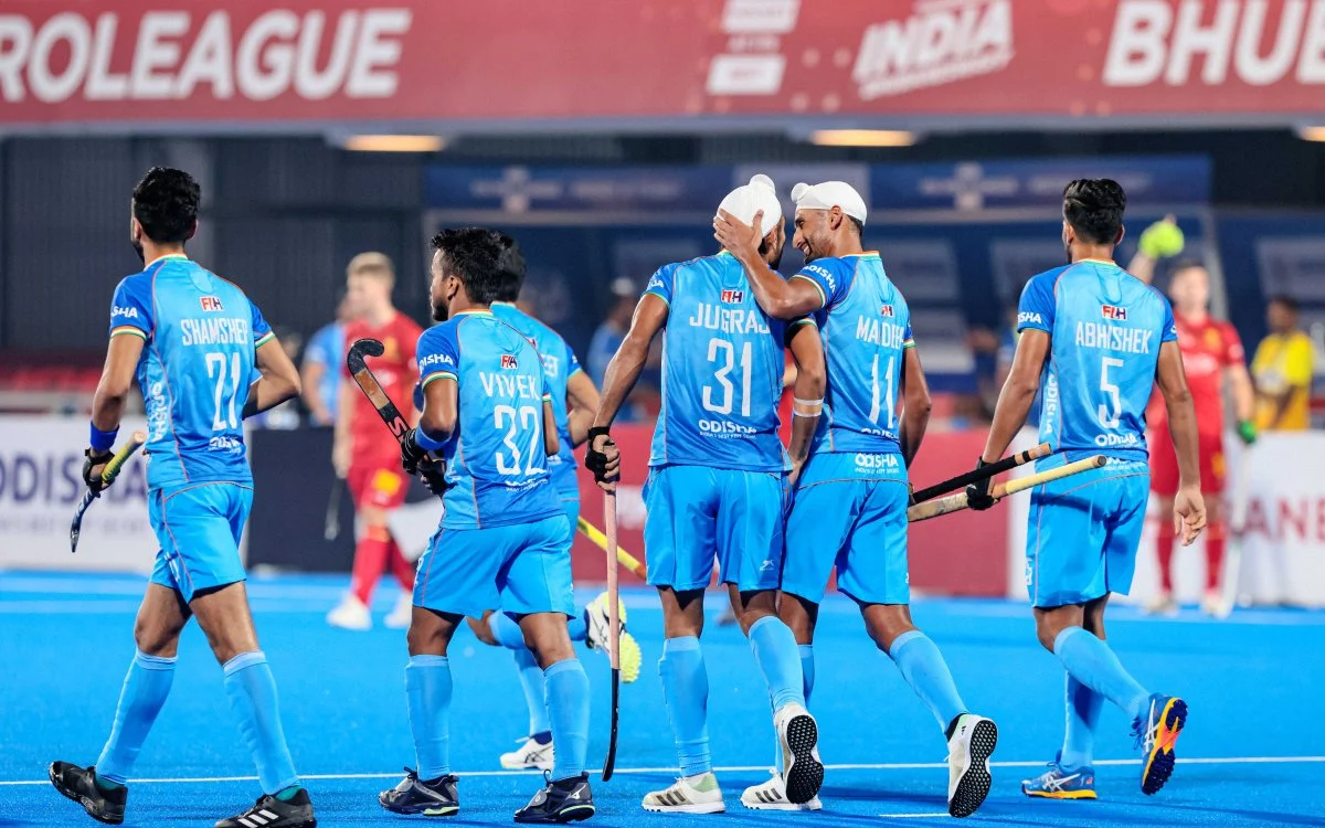 Indian men's hockey team outclasses Spain 4-1 in the FIH Pro League