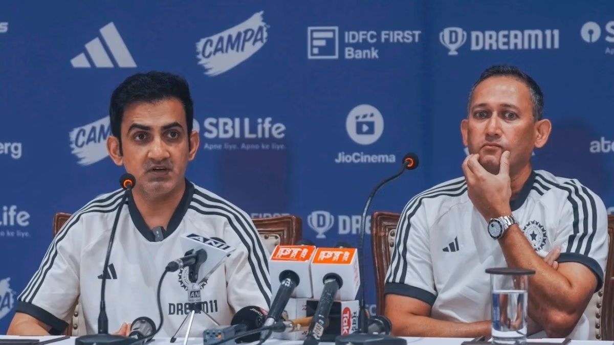 rohit sharma virat kohli gautam gambhir ajit agarkar