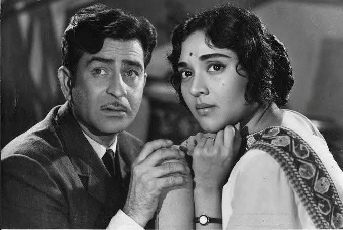 'Sangam' (1964), a romantic film- Raj Kapoor and  Vyjayanthimala