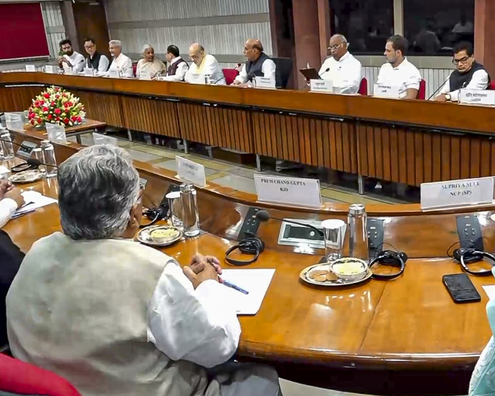 all-party meeting on operation sindoor