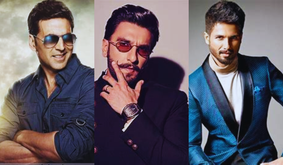 Akshay Kumar, Ranveer Singh & Shahid Kapoor