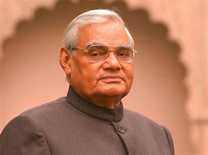 Atal Bihari Vajpayee was an Indian politician who served as the Prime Minister of India from the year 1998 to the year 2004.