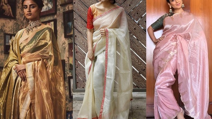 different types of sarees