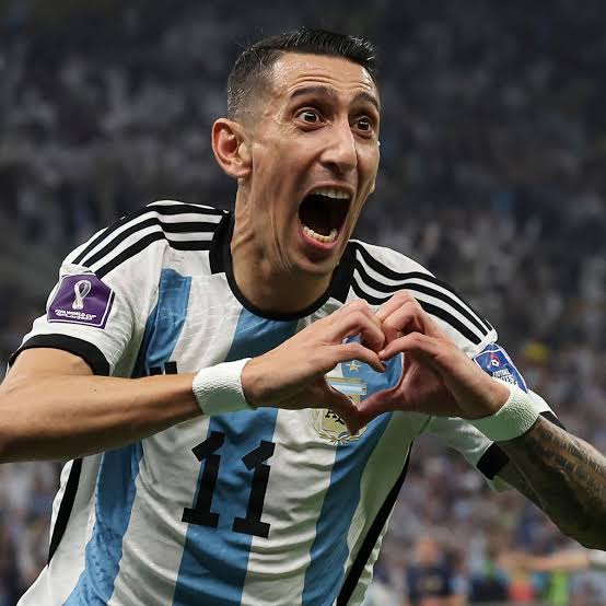 Di Maria scores for Argentina 