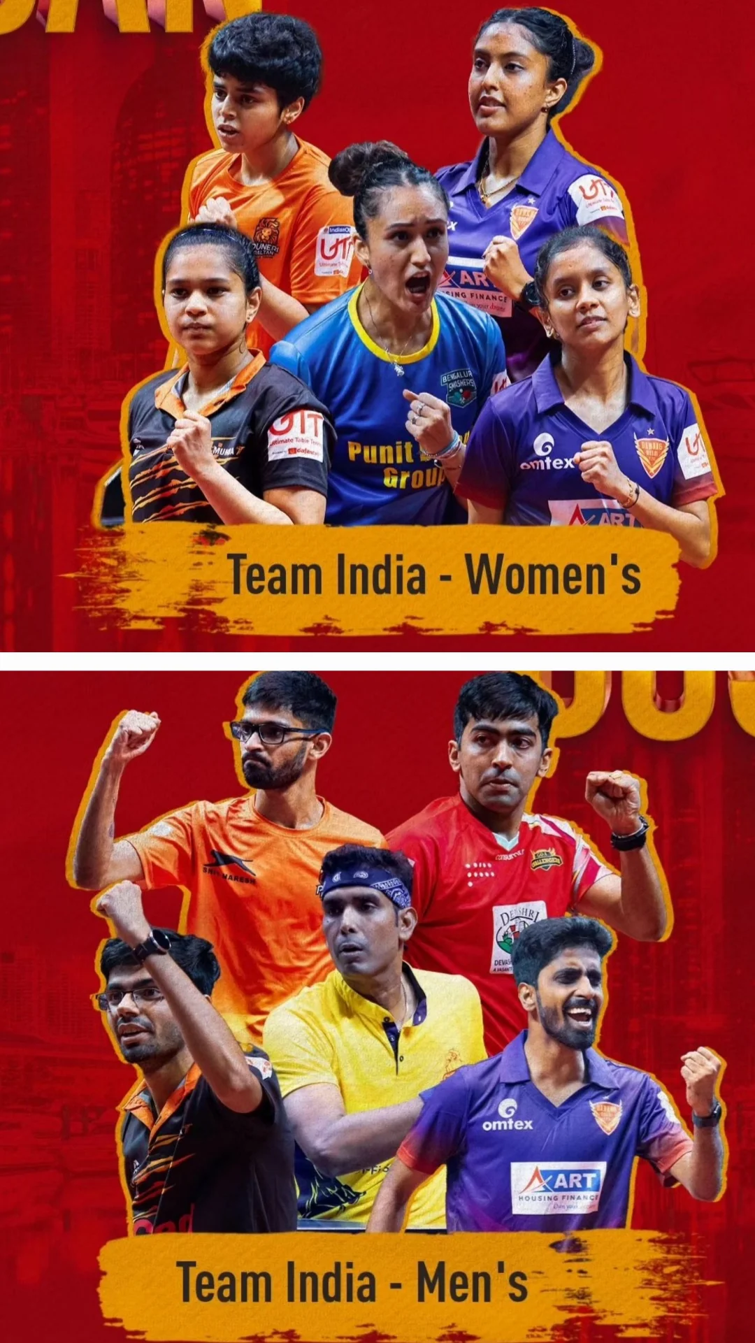 Indian Table Tennis both teams scripts history, qualify for Paris Olympics