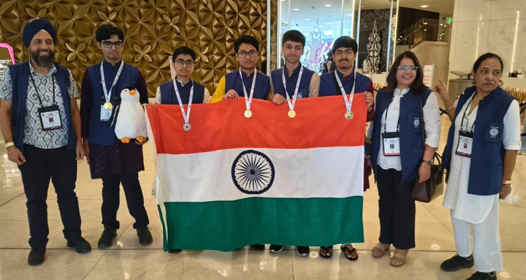 India’s Young Astronomers Stun the World: 4 Golds & 1 Silver at IOAA 2025