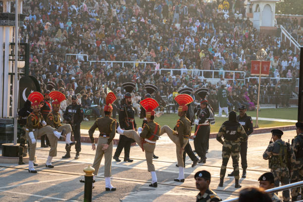 photo: representative photo of india and pakistan ties and tension at Wagah Border