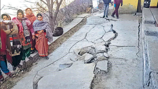 Joshimath sinking