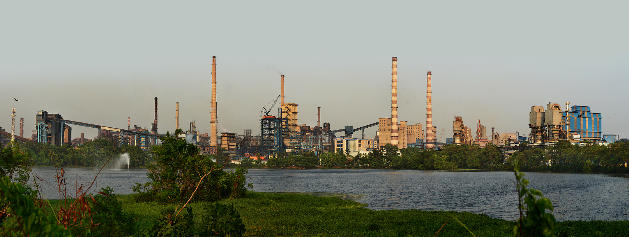 Tata steel plant at Jamshedpur 