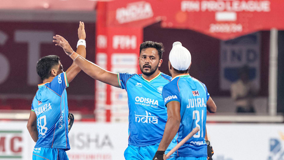 Indian men's hockey team outclasses Spain 4-1 in the FIH Pro League