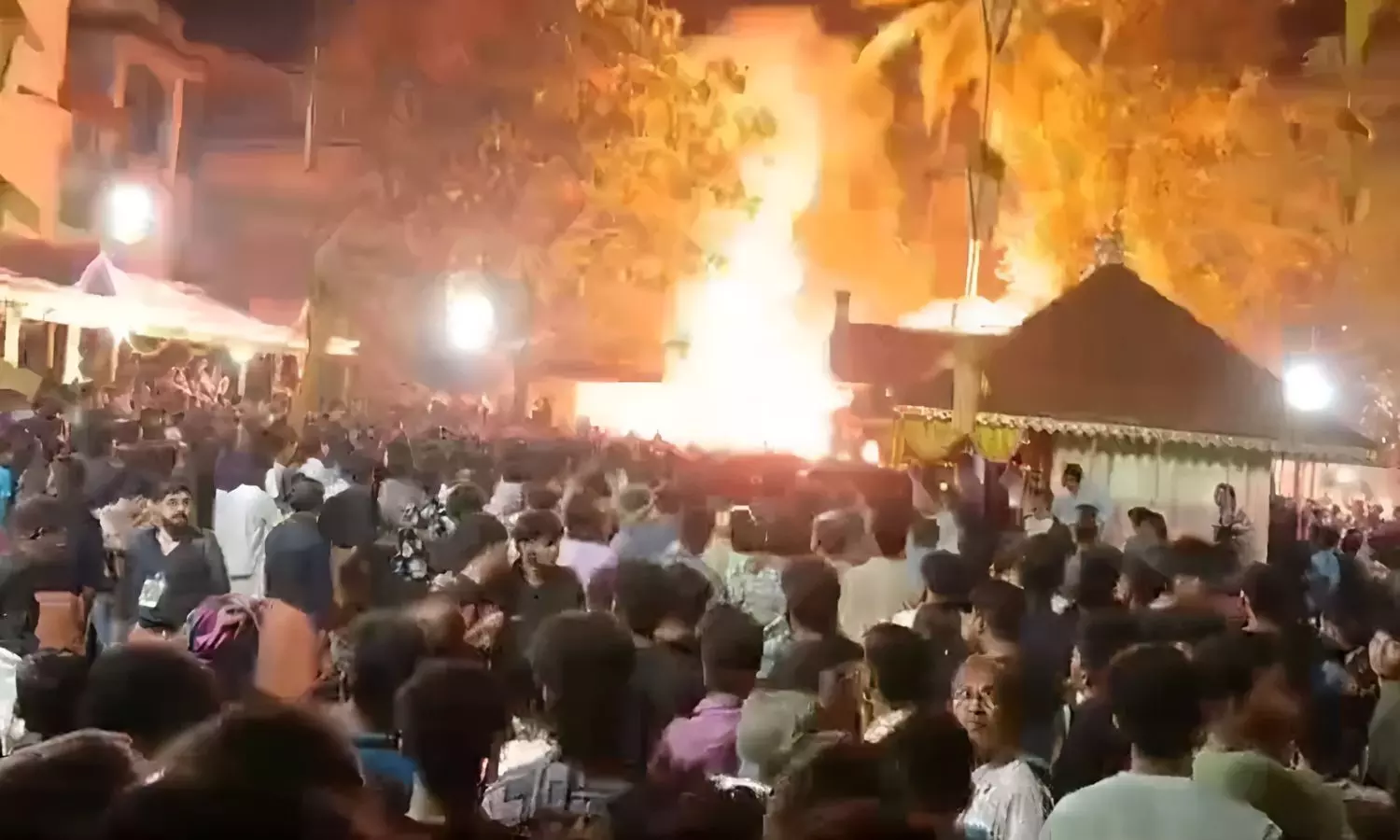 Fireworks explosion at Kerala’s Kasaragod temple