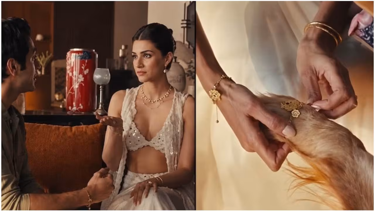 kriti sanon rakhi ad