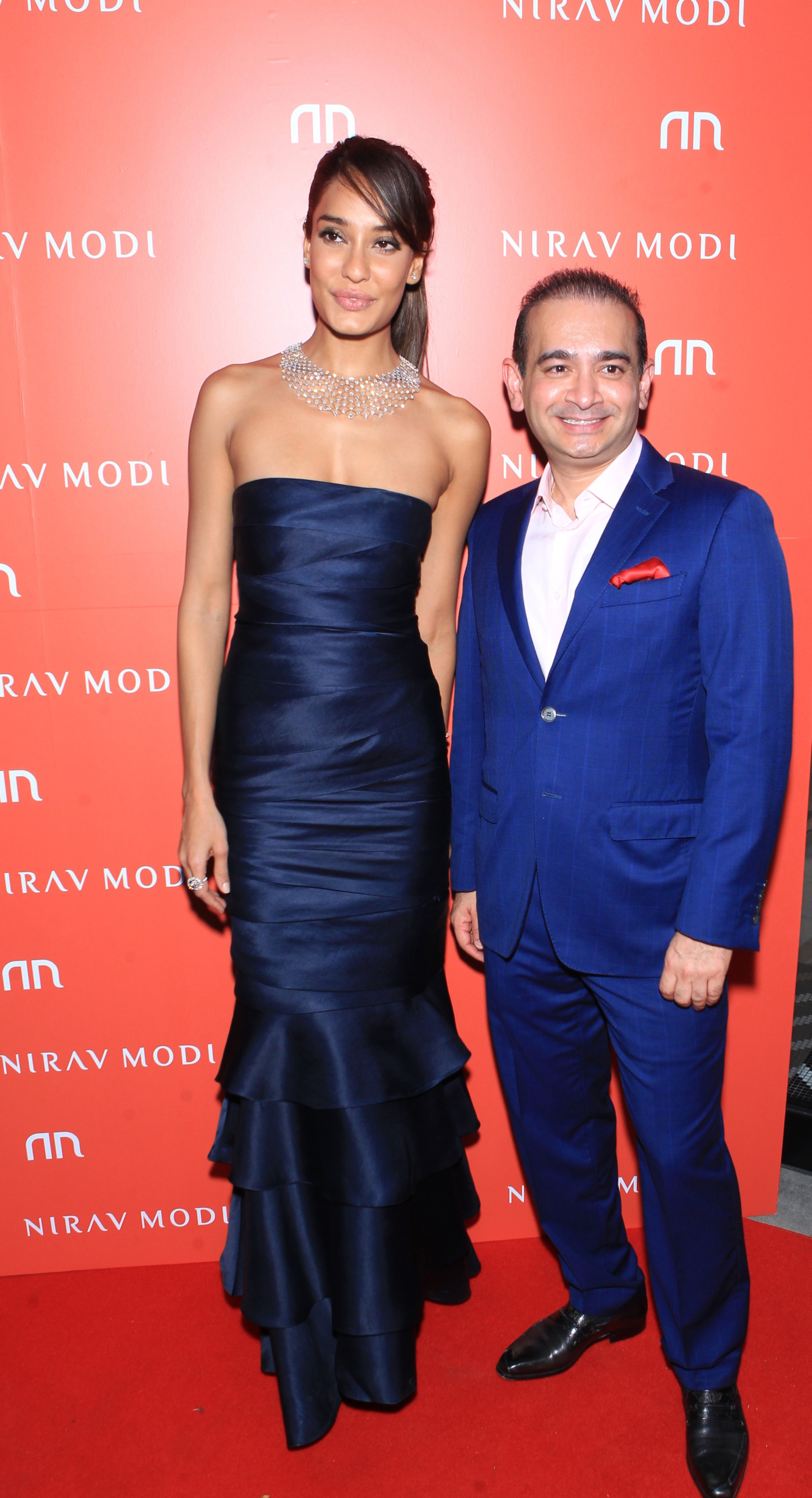 Nirav Modi and Lisa Haydon