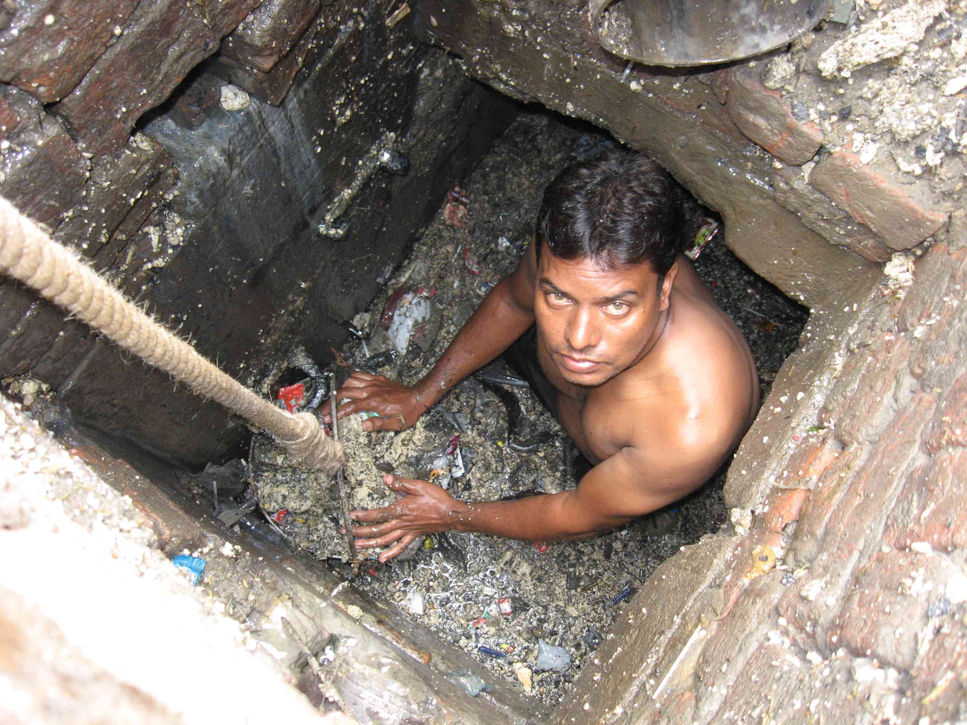 manual scavenging- the wire