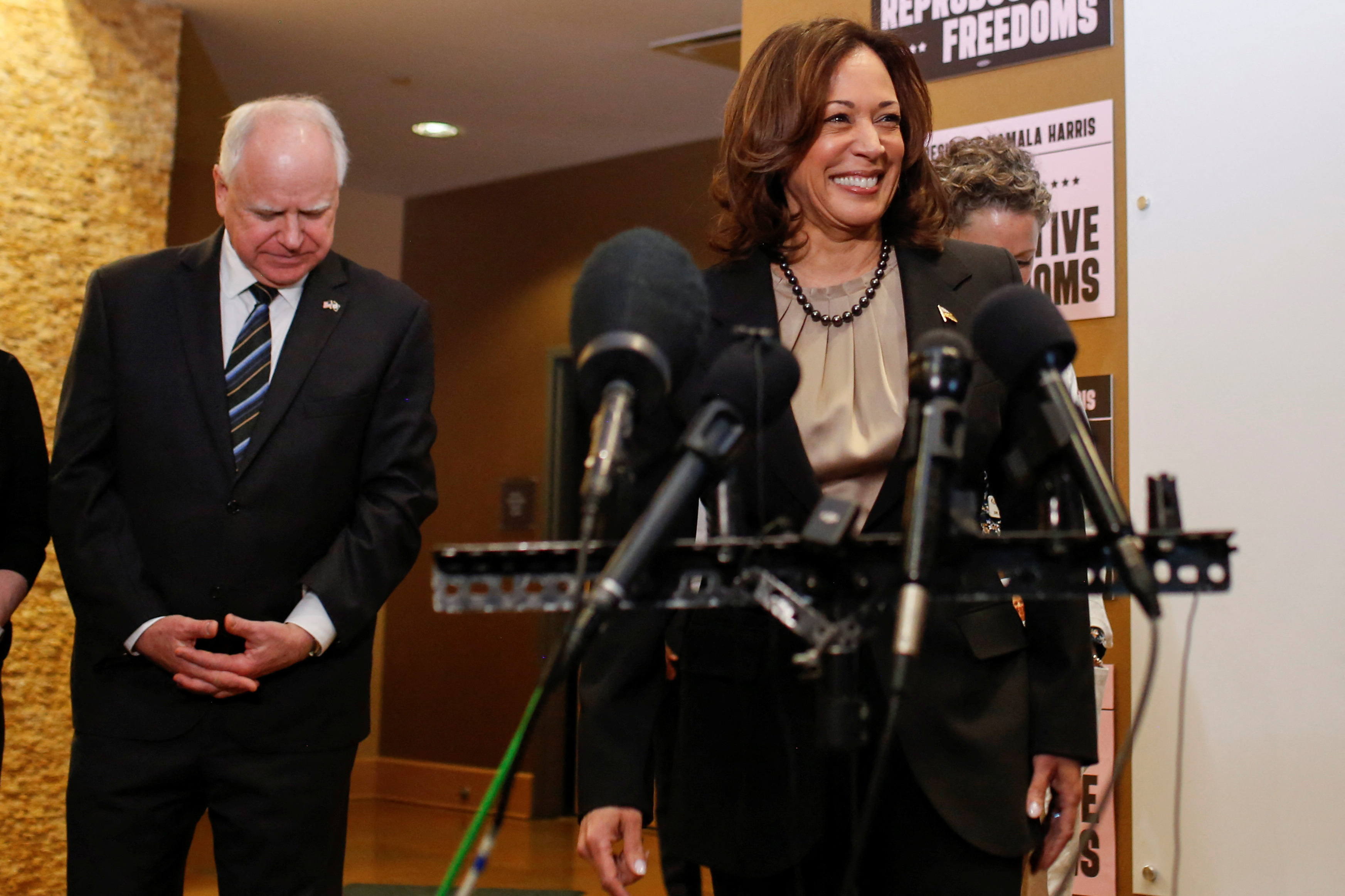 Kamala Harris selects Tim Walz as running mate