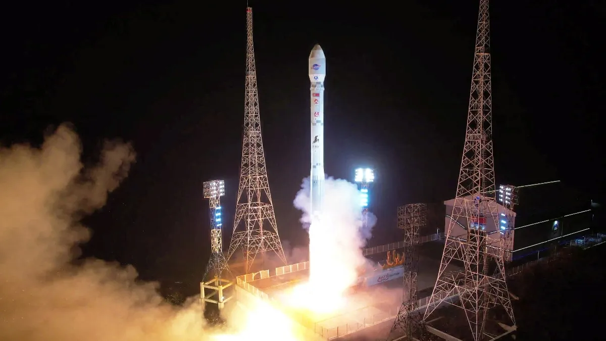 Photo: North Korea launches 'Spy Satellite', draws America's ire 