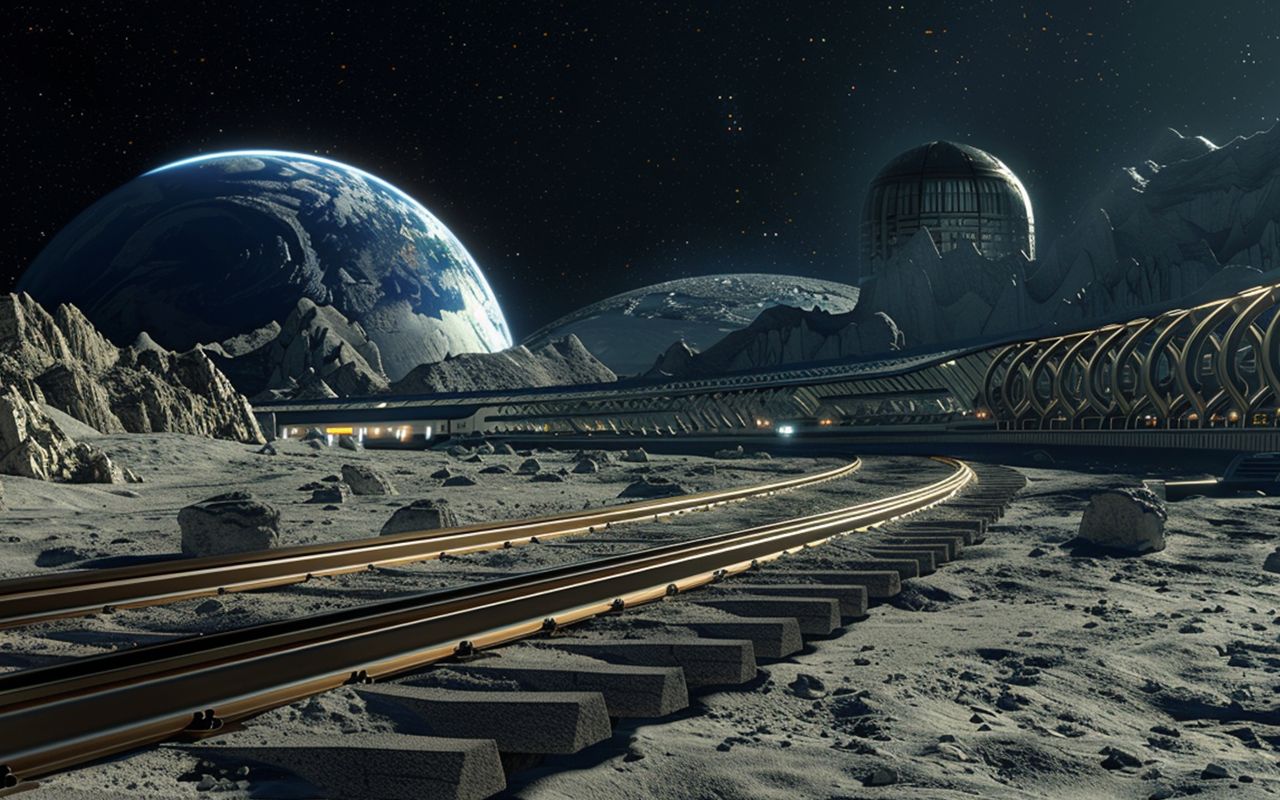 Nasa plans to build a railway station, run trains on the Moon