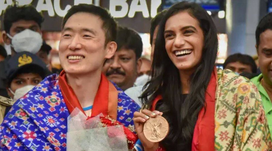 pv sindhu and park tae sang