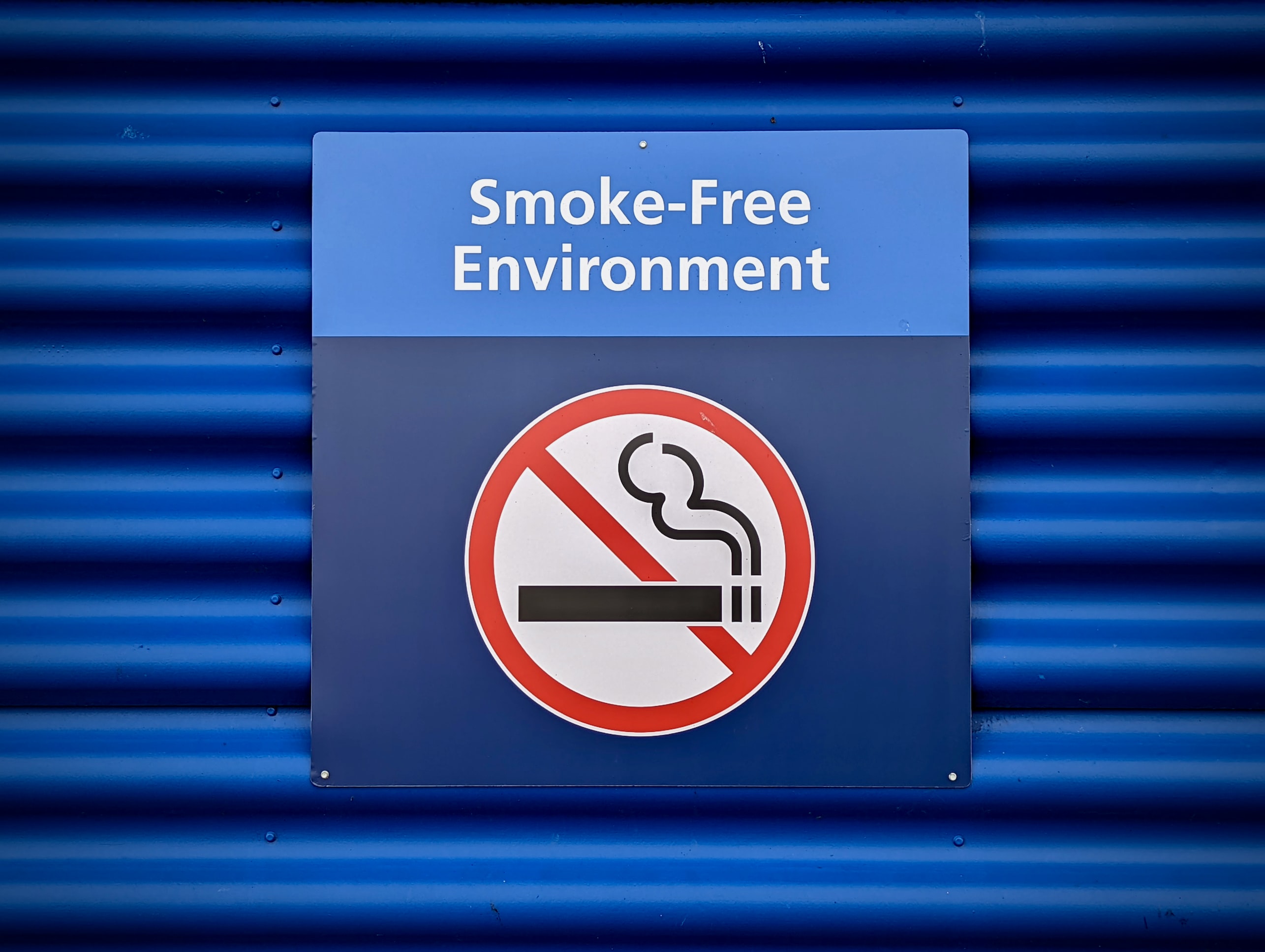 Photo: Smoke-free zone
