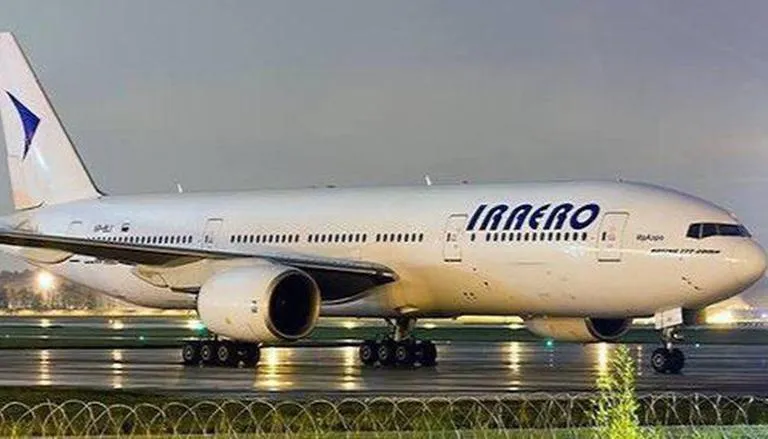  IrAero plane's door opens mid-air